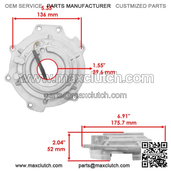 3236681 Front Differential Output Cover For Polaris Ranger RZR Ace - Image 2