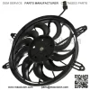 Radiator Cooling Fan Motor For Polaris 2411330 Cooling Fan For: Polaris Sportsman 570 - Image 4