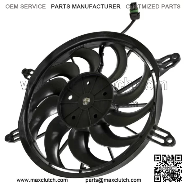Radiator Cooling Fan Motor For Polaris Hawkeye 400 2x4 HO 2012 2013 2014 For: Polaris Sportsman 570 - Image 4