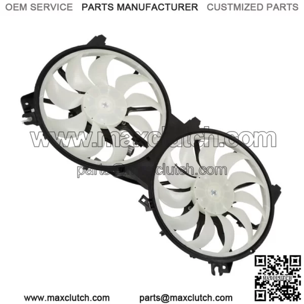 Radiator Cooling Fan Electric For Nissan Altima 2.5L 3.5L 07-16 Maxima 3.5L 2016