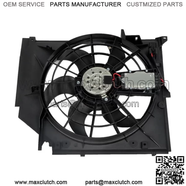For BMW E46 323i 325i 328i 330i Ci 323xi Engine Radiator Cooling Fan Assembly - Image 2