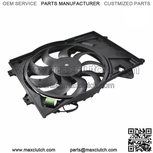 For 2012 2013 2014 2015 2016-2018 Chevrolet Sonic Radiator Cooling Fan Assembly - Image 2