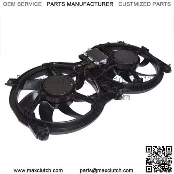 Dual Radiator and Condenser Fan Assembly For Nissan Pathfinder Infinity QX60 - Image 4