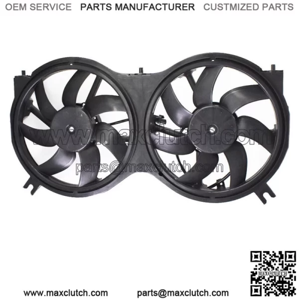 TYC623760 A/C Radiator Dual Cooling Fan Assembly For 2013-2019 Nissan Pathfinder - Image 2