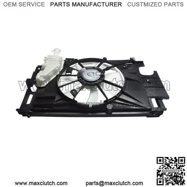 For 2012-17 Toyota Prius C Radiator AC Condenser Cooling Fan Assembly TO3115180 - Image 2