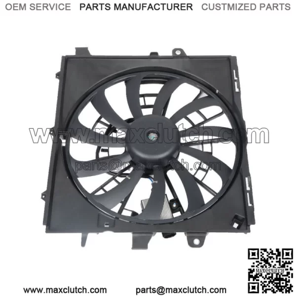 Radiator Cooling Fan Assembly For 2013-2015 Cadillac ATS 2014-2015 CTS 84001484 - Image 3