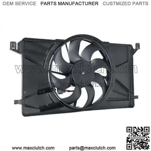 Radiator AC Condenser Cooling Fan FO3115189 For 2012-2017 Ford Focus 2.0L l4 - Image 2