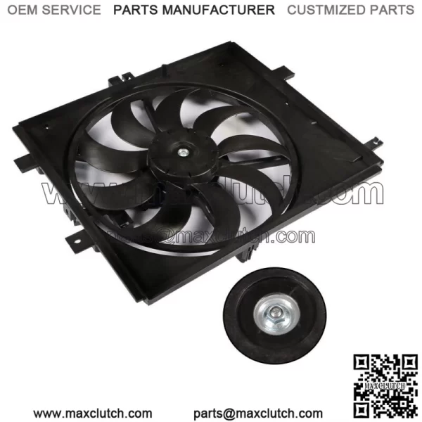 Radiator Cooling Fan Assembly For 2012-2018 Nissan Versa Sedan & Note 214819KK0A