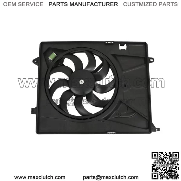 Engine Radiator Cooling Fan For 2013-19 2020 Chevrolet Trax 1.4L 4 Cyl 95392642 - Image 2