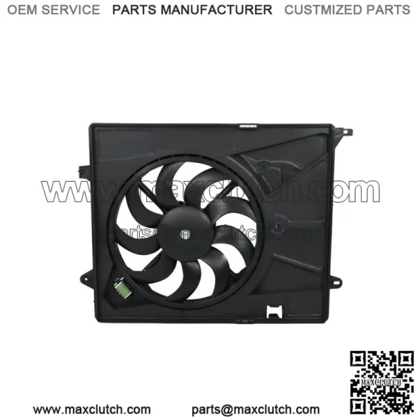 Engine Radiator Cooling Fan For 2013-19 2020 Chevrolet Trax 1.4L 4 Cyl 95392642 - Image 3