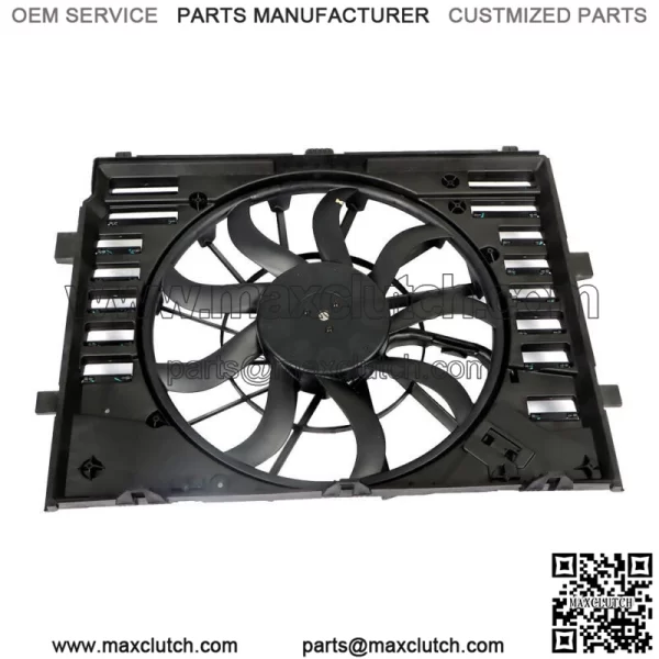 Fit For  2011-2018 Porsche Cayenne Radiator Cooling Fan Assembly 95810606120 - Image 2