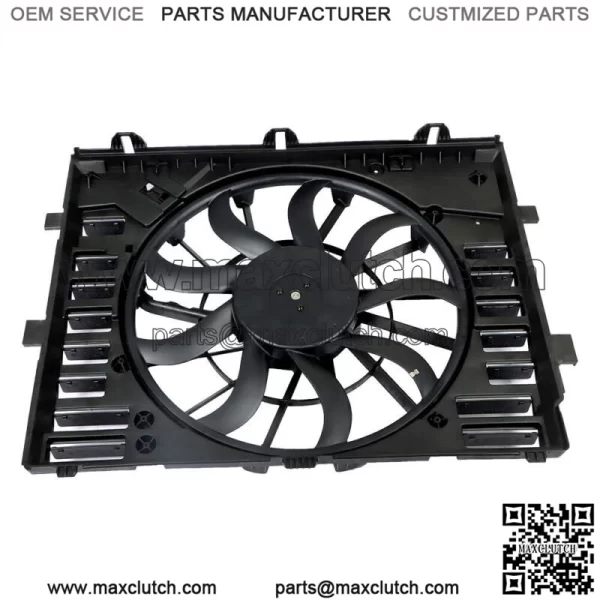 Fit For  2011-2018 Porsche Cayenne Radiator Cooling Fan Assembly 95810606120 - Image 3