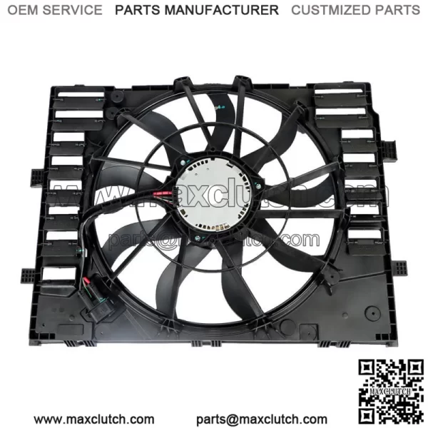 Fit For  2011-2018 Porsche Cayenne Radiator Cooling Fan Assembly 95810606120 - Image 5