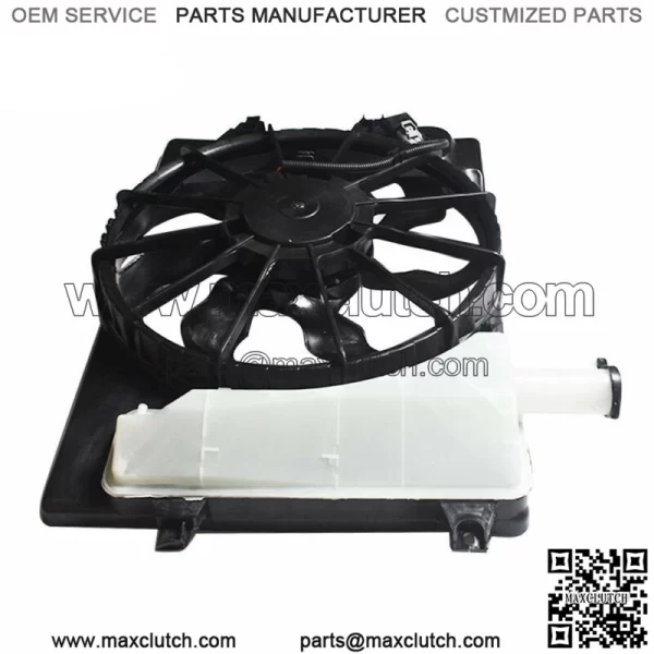 Radiator AC Condenser Cooling Fan Assembly For 2017-2018 Elantra 2.0L HY3115156 - Image 2