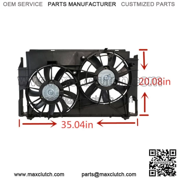 Radiator Cooling Fan Assembly TO3115177 For 2013 2014-2017 Toyota RAV4 2.5L l4 - Image 5