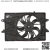 Radiator Condenser Cooling Fan Assembly For 2010-2017 Chevrolet Equinox 2.4L - Image 2