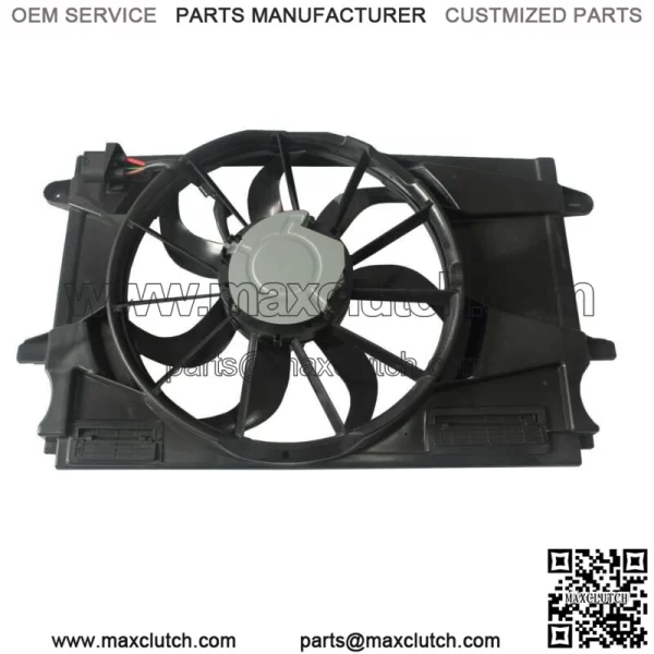 For 2017-2019 Chevrolet Cruze Dual Radiator & Condenser Fan Assembly 1.4L In.l4 - Image 2