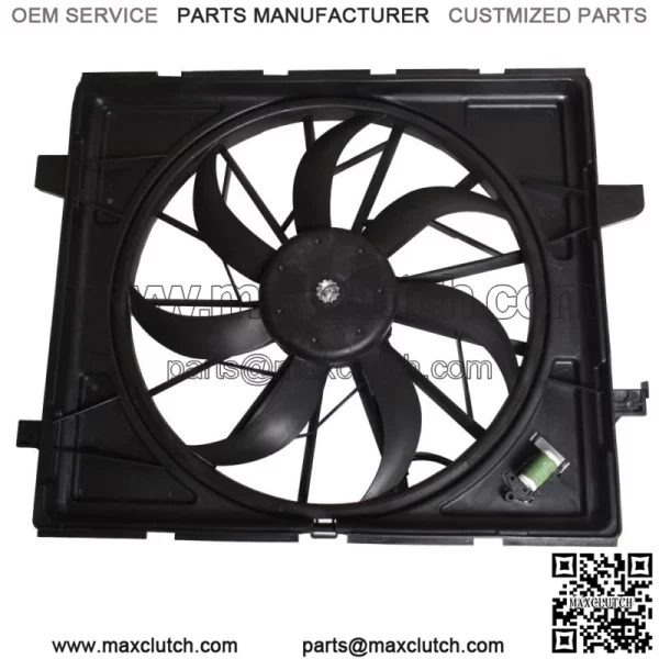 Radiator Cooling Fan For 2014-2020 Jeep Grand Cherokee Dodge Durango 621-498 - Image 2
