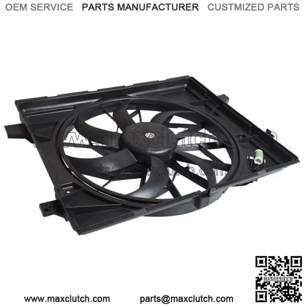 Radiator Cooling Fan For 2014-2020 Jeep Grand Cherokee Dodge Durango 621-498 - Image 3