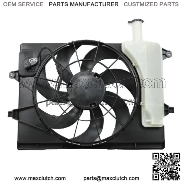 Radiator Cooling Fan Assembly For 2018-2021 Hyundai Kona 25380J9200 Single Fan