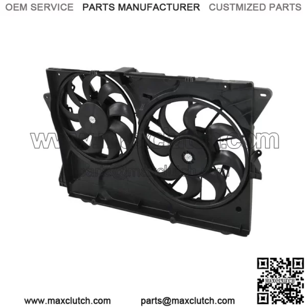 Engine Radiator Cooling Fan Assembly for 2013-19 Ford Explorer Flex Lincoln MKT - Image 3
