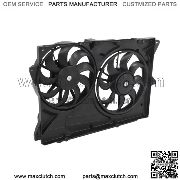Engine Radiator Cooling Fan Assembly for 2013-19 Ford Explorer Flex Lincoln MKT - Image 4