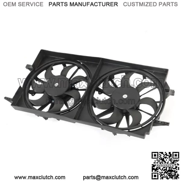 Radiator Cooling Fan For 99-05 Pontiac Grand Am 97-03 Chevy Malibu 99-04 Alero - Image 2
