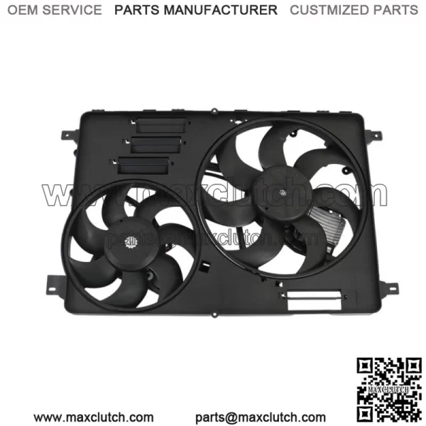 Dual Engine AC Radiator Cooling Fan Assembly For 2008-2016 Volvo S80 XC60 XC70 - Image 4
