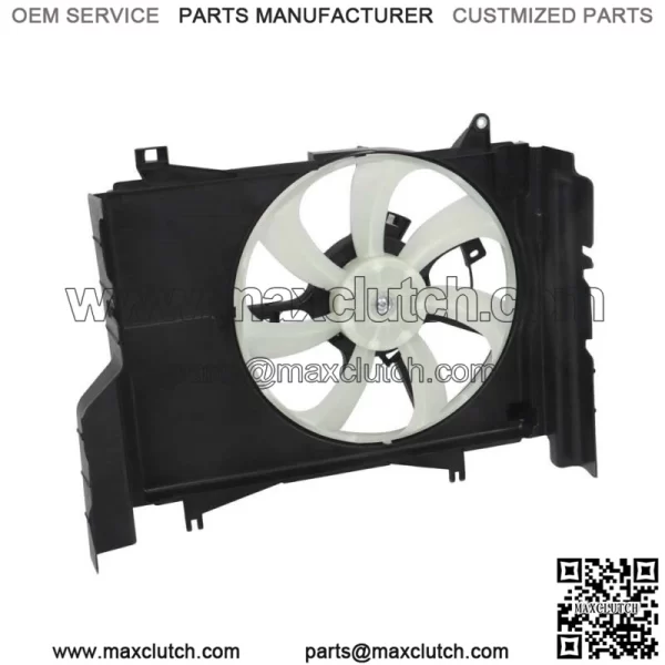 For Mitsubishi Mirage 2014-2020 21 2022 Radiator Cooling Fan Assembly Single Fan - Image 2