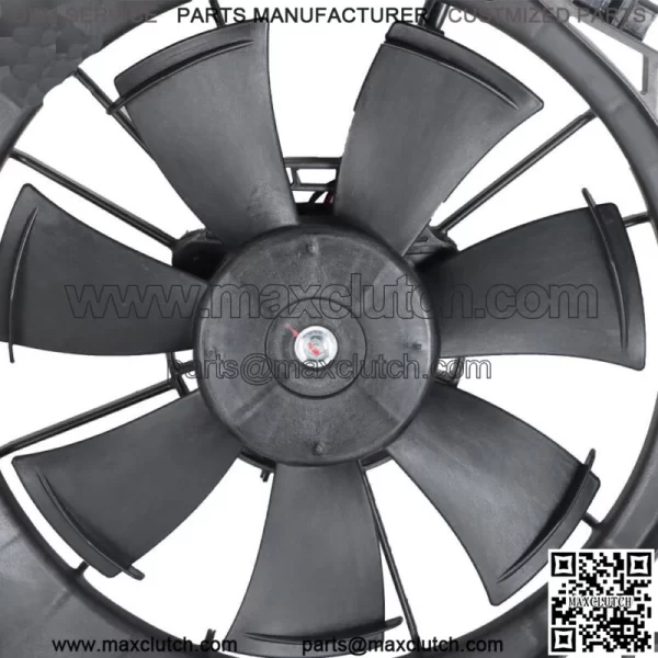 Right Engine Condenser Cooling Fan w/ Shroud Assembly For 2018-2022 Honda Accord - Image 4