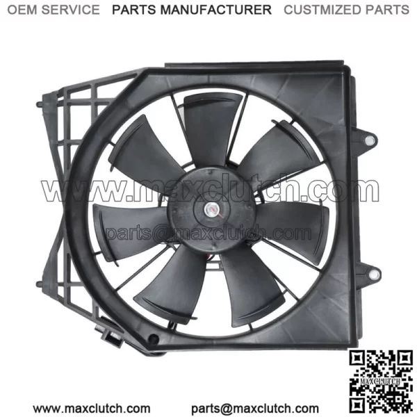 Right Engine Condenser Cooling Fan w/ Shroud Assembly For 2018-2022 Honda Accord - Image 5