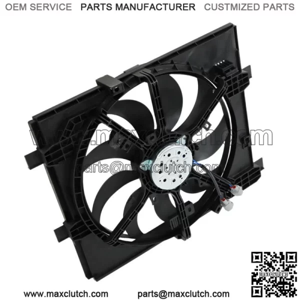 Engine Cooling Fan Assembly 620452 For 2011 2012-2016 2017 Nissan Juke NI3115147 - Image 3