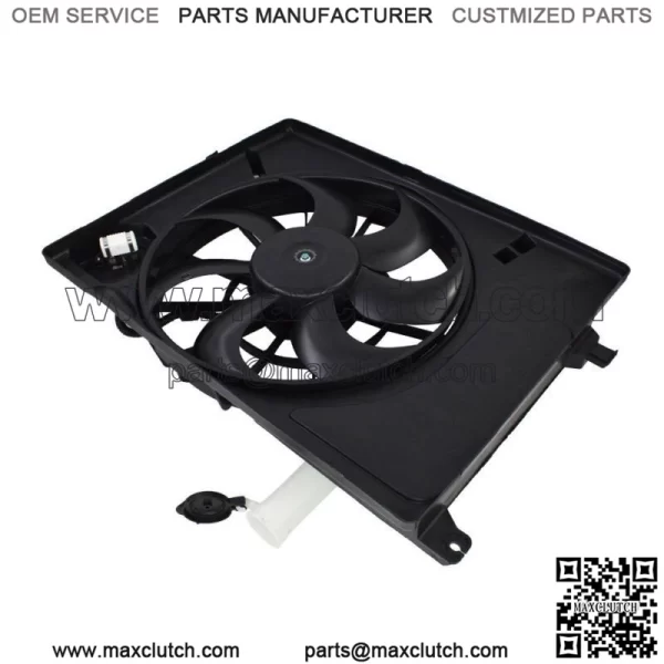 Radiator AC Condenser Cooling Fan Assembly For 11-13 Elantra 14 Forte 253803X100 - Image 5