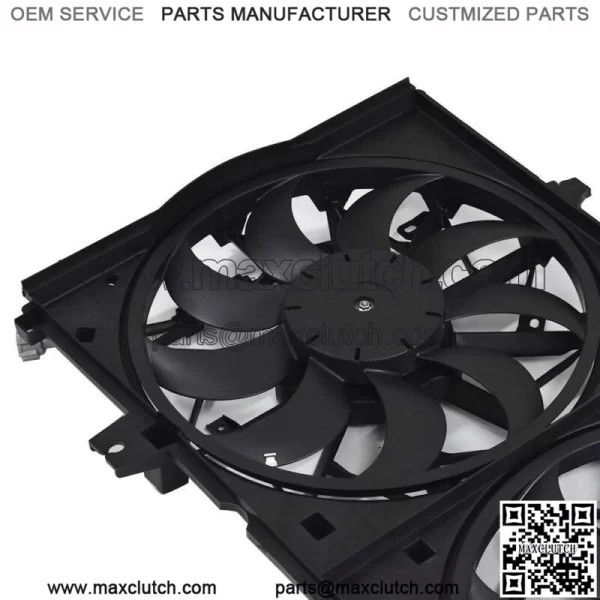New Radiator A/C AC Condenser Cooling Fan For Nissan Rogue 14-18 X-Trail 15-17 - Image 4