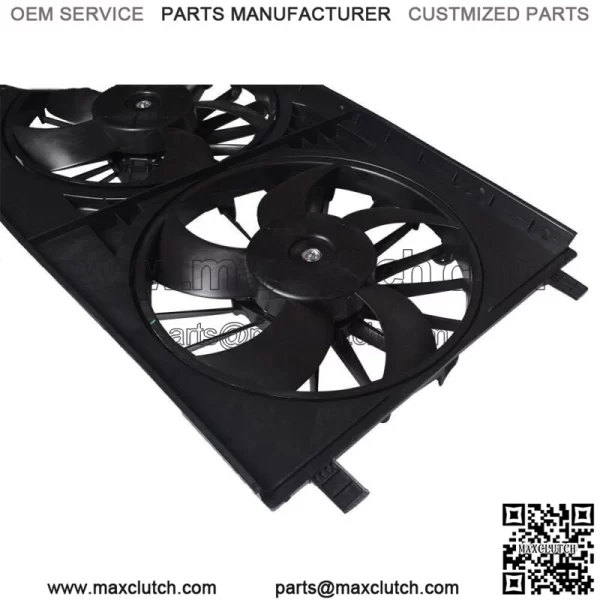 Radiator Condenser Fan For 2007-2012 Jeep Compass Dodge Caliber 2.0L 5159099AA - Image 3