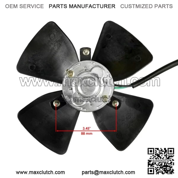 For Honda TRX450S Foreman 450 Radiator Cooling Fan Motor 4x4 S 1998 1999 - 2001 - Image 2