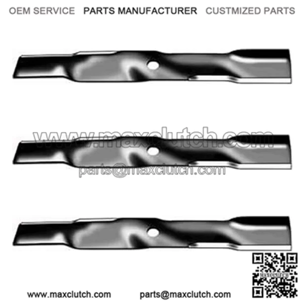 Set Of 3 Blades Replaces JOHN DEERE M113518 OREGON 91-384 PRIME LINE 7-06377