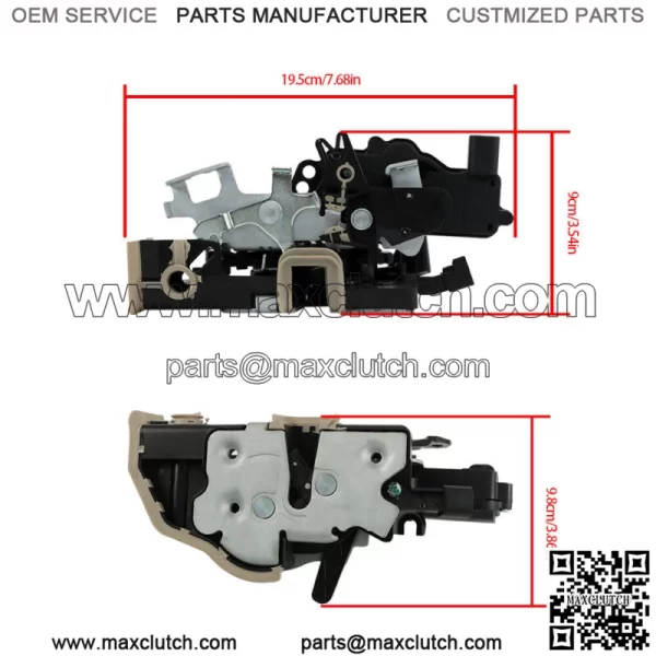 Front Driver Left Side Door Lock Actuators for 2018-2020 Ford F150 Truck - Image 4