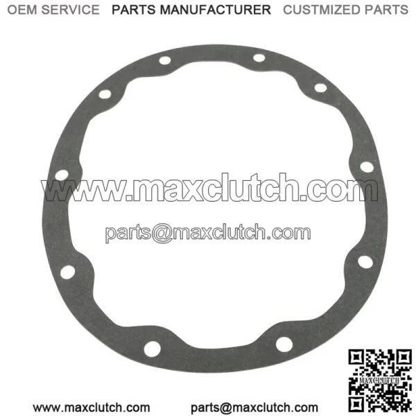 For 1984-2006 Jeep Dana 35 Rear Differential Cover w/Gasket & Drain Plug Black - Image 4