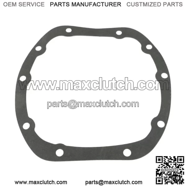 For Jeep Dana 25 27 30 10-Bolt Differential Cover with Gasket & Drain Plug Rear - Image 2