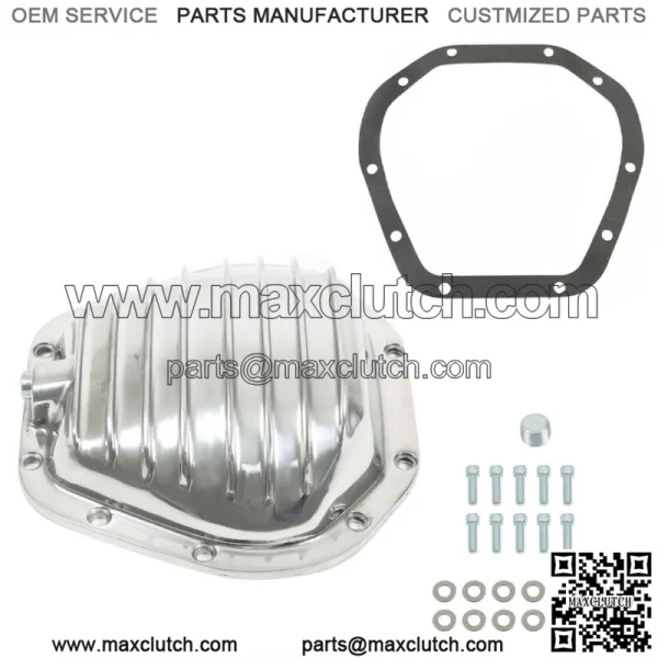 For GM Ford Dodge Dana 60 10 Bolt  Front Polished Differential Cover