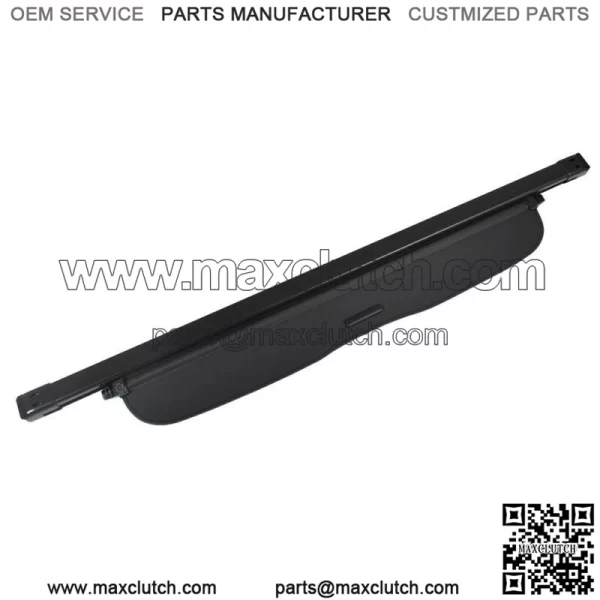 Rear Cargo Security Trunk Cover Black New For 2012-2016 Honda CRV Retractable - Image 2