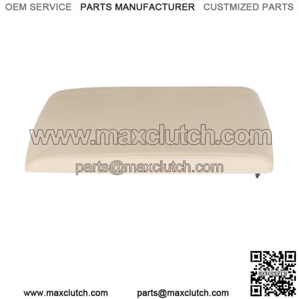 Beige Fit For 2013 2014-2017 Ford Flex Tan Center Console Lid Armrest Kit Cover