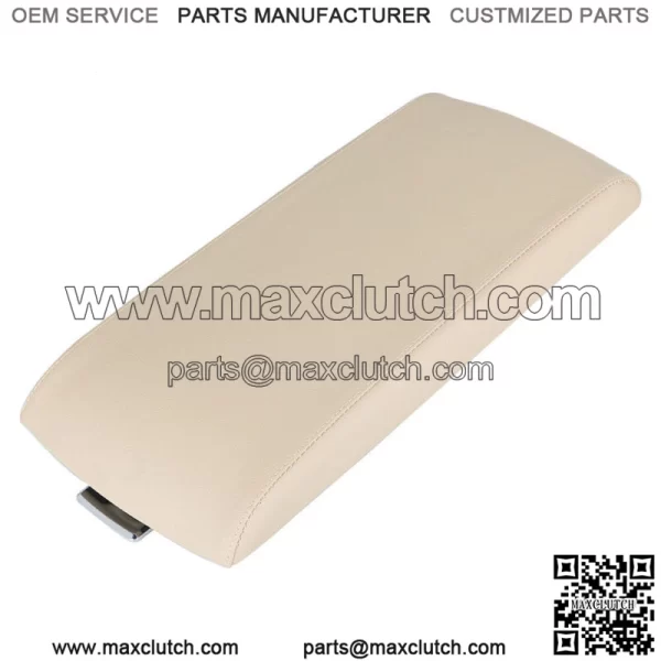 Beige Fit For 2013 2014-2017 Ford Flex Tan Center Console Lid Armrest Kit Cover - Image 2