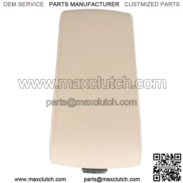 Beige Fit For 2013 2014-2017 Ford Flex Tan Center Console Lid Armrest Kit Cover - Image 5