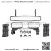 Adjust Rear Center Side View Mirrors w/Handle Graps For Kawasaki Teryx 4 750 800 For: More than one vehicle