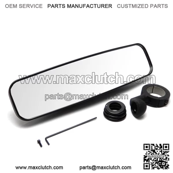All Terrain Vehicle Interior Rearview Mirror 1.7 Large Field Of View Custom UTV/ATV Central Rearview Mirror