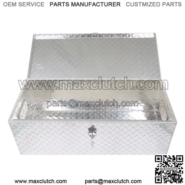 20" Heavy Duty Diamond Plate Tool Box Chest Box Truck Bed RV Trailer