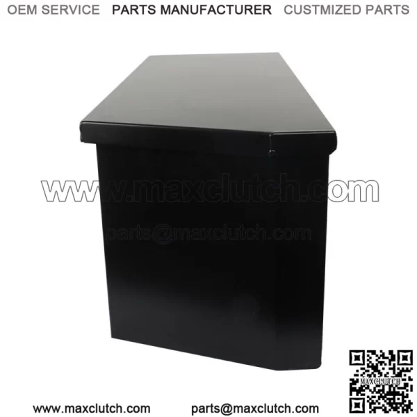 Trailer Tongue Box 2.31cu.ft Trailer Tool Box Black Steel 35 x 12.2 x 11.8 inch - Image 4