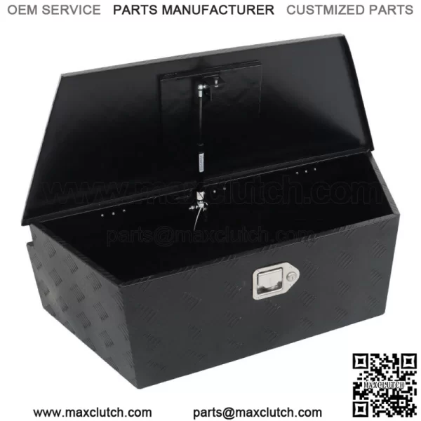 39" x 16.5" x 12" Aluminum Alloy Tool Box with single strut w/Lock & Keys